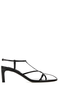 Jil Sander Pointed-Toe Heeled Sandals