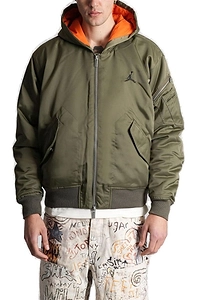Jordan Logo Detail Hooded Jacket