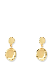 Bijoux Oval Drop Earrings