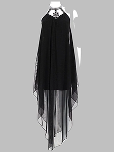 Joseph Collier Embellished Halterneck Dress