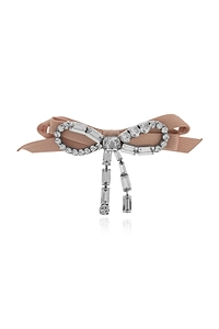Jimmy Choo Embellished Bow Hair Clip