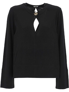 Fabiola Fluid Jersey Blouse