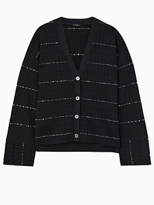 Joseph Fragmented Stripe Cardigan