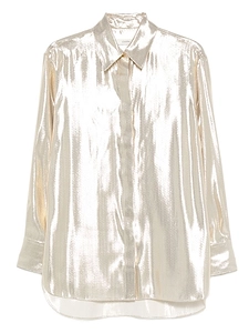Joseph Metallic Long Sleeve Top