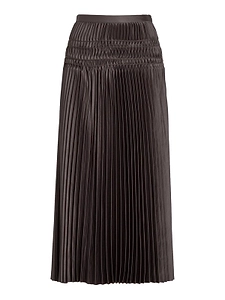 Pleated Maxi Skirt