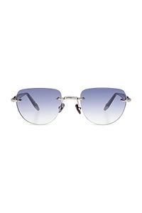 R 02 Rimless Sunglasses