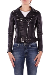 John Richmond Belted Zipped Jacket