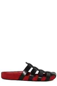 Dusty Cage Slip-On Sandals
