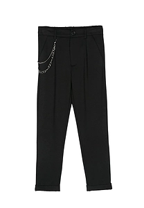 John Richmond Junior Chain Detailed Pleated Pants