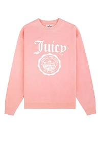 Juicy Couture Emblem Logo Crewneck Sweatshirt