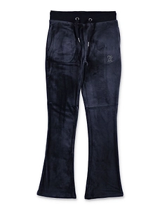 Juicy Couture Kids Diamante Velvet Pants