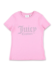 Juicy Couture Kids Rhinestone Logo T-Shirt