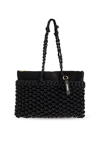 Jil Sander Tangle Woven Shoulder Bag