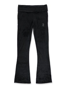 Juicy Couture Kids Rhinestone Velour Pants