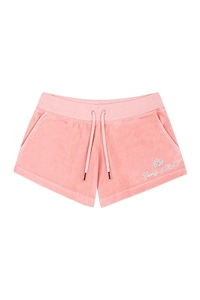 Juicy Couture Script Velour Shorts