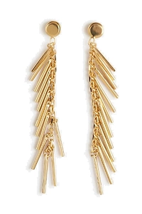 Teardrop Chain Earrings