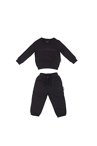 John Richmond Junior Logo-Detail Crewneck Tracksuit
