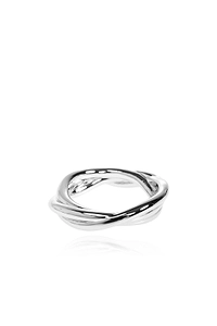 Jil Sander Twisted Band Ring