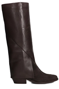 Julie Dee Pointed Toe Block-Heel Boots