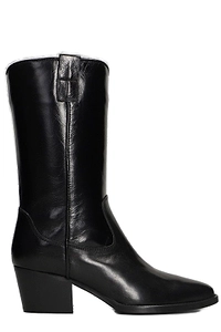 Julie Dee Pointed Toe Texan Boots
