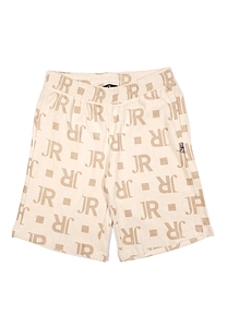 John Richmond Junior Logo Printed Bermuda Shorts