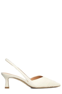 Julie Dee Pointed-Toe Slingback Pumps