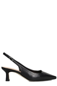 Julie Dee Pointed-Toe Slingback Pumps