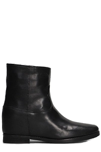 Julie Dee Slip-On Ankle Boots
