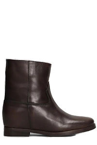 Julie Dee Slip-On Ankle Boots