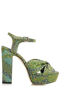 Heloise 120 Bow Platform Heeled Sandals