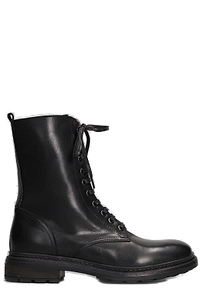 Julie Dee Zipped Lace-Up Boots
