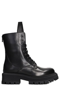 Julie Dee Zipped Combat Boots
