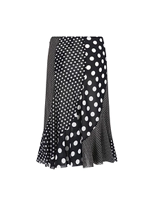 Junya Watanabe Asymmetric Polka-Dot Skirt