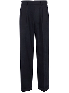 Junya Watanabe Comme Des GarÇOns Pleated Straight Leg Pants