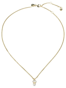 Jc Pearl Cube Pendant Necklace