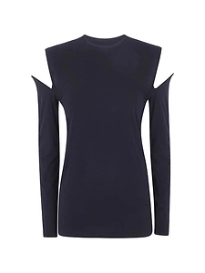 Junya Watanabe Long Sleeved Cut-Out T-Shirt