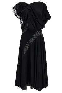 Junya Watanabe Lace Trim Dress