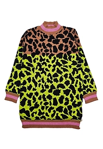 John Richmond Junior Printed Knitted Dress