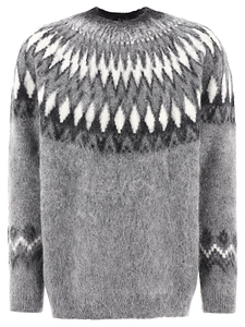 Junya Watanabe Man Jacquard Knit Sweater