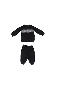 John Richmond Junior Sprayed-Logo Drawstring Tracksuit