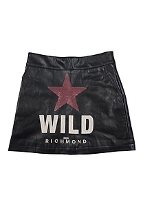 John Richmond Junior Star Printed Mini Skirt