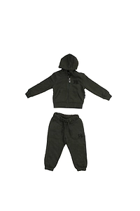 John Richmond Kids Hooded Zipped Tracksuit Set