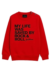 John Richmond Kids Printed Crew Neck Sweatshirt