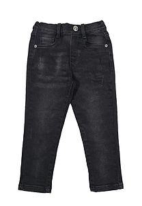 John Richmond Kids Distressed Straight Leg Jeans