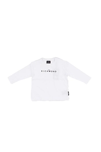John Richmond Logo-Printed Crewneck Top