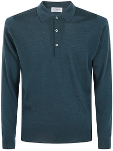John Smedley Belper Fine-Knit Polo Shirt