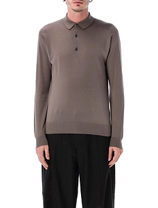 John Smedley Bradwell Long-Sleeve Polo Shirt