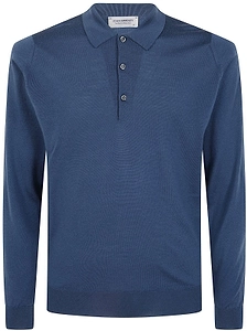 John Smedley Belper Fine-Knit Polo Shirt