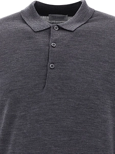 John Smedley Belper Long-Sleeved Polo Shirt