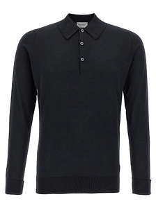 John Smedley Finchley Fine Knit Polo Shirt